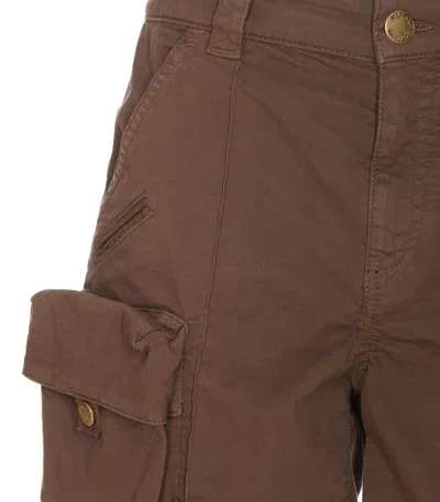 Shop Pinko Shorts In Brown