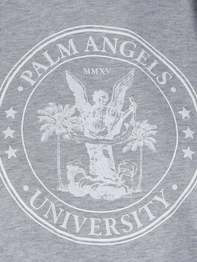 Shop Palm Angels T-shirts And Polos In Grey