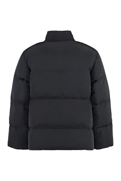 Shop Represent Jet Techno Fabric Down Jacket In Black