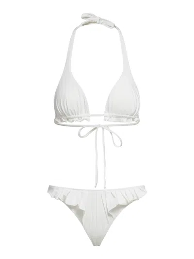 Shop Sucrette Bikinis Swimwear In White