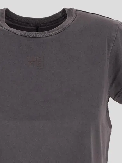 Shop Alexander Wang T T By -shirts And Polos In Acidfog