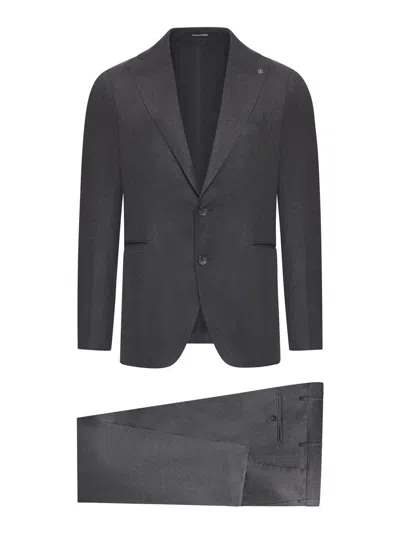 Shop Tagliatore Formal Suit In Grey