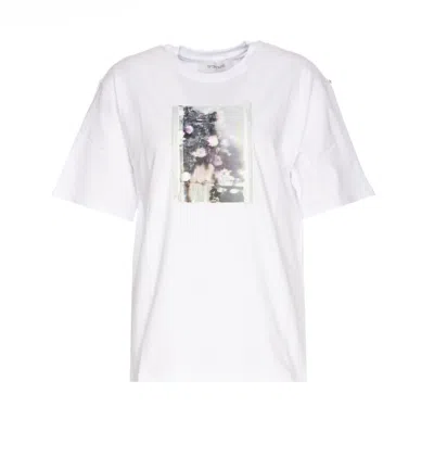 Shop Sportmax T-shirts And Polos In White