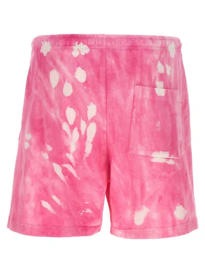 Shop Sporty And Rich Sporty & Rich 'wellness Ivy Gym' Bermuda Shorts In Pink
