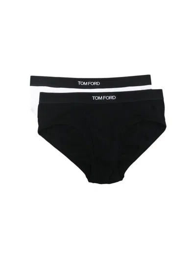 Shop Tom Ford Briefs Underwear In Multicolour