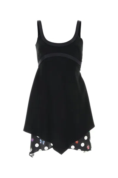 Versace X Dua Lipa Butterflies Minidress In 5b020