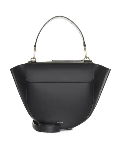 Shop Wandler Handbag In Black