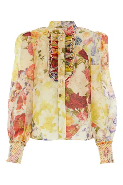 Shop Zimmermann Shirts In Splicedmultifloral