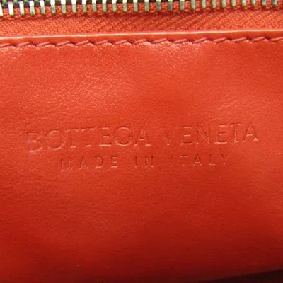Shop Bottega Veneta Intrecciato Red Leather Tote Bag ()