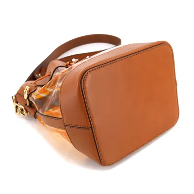 Shop Fendi Mon Trésor Beige Leather Shopper Bag ()