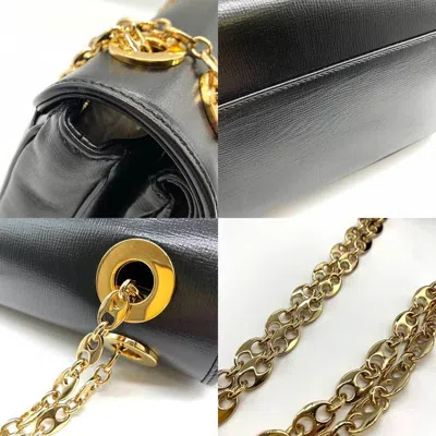 Shop Gucci Interlocking Black Leather Shopper Bag ()