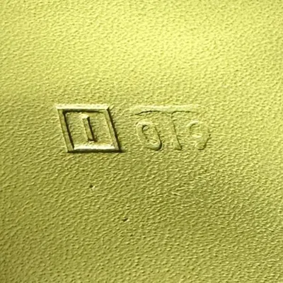Shop Hermes Hermès Agenda Cover Green Leather Wallet  ()