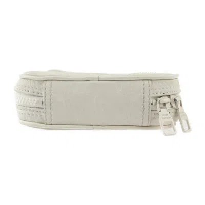 Pre-owned Louis Vuitton Utility White Leather Shoulder Bag ()