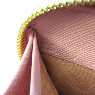 Shop Prada Ribbon Pink Leather Wallet  ()