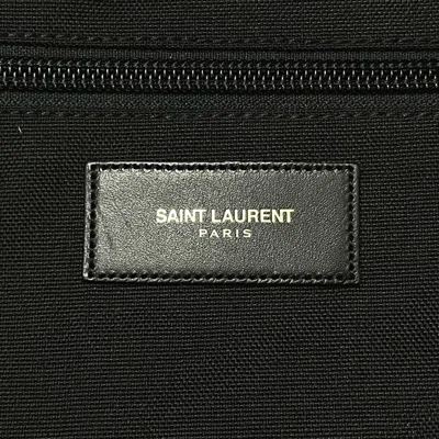 Shop Saint Laurent Multicolour Canvas Backpack Bag ()