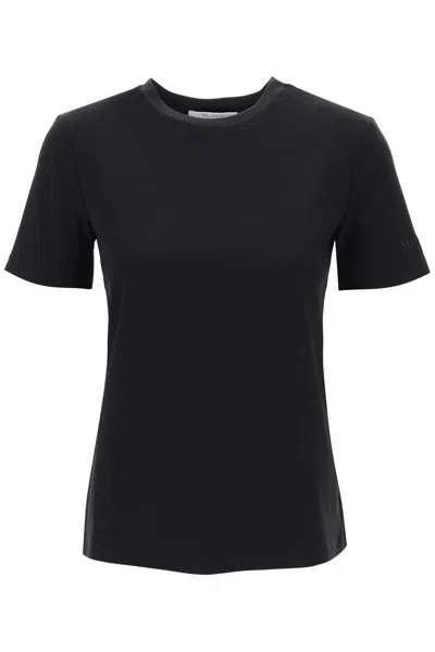 Shop Max Mara T Shirt Girocollo Cosmo In Black