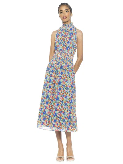 Shop Alexia Admor Landry Dress In Blue