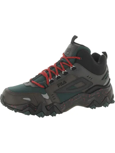 Shop Fila Oakmont Tr Mid Mens Fitness Outdoor Hiking Shoes In Multi