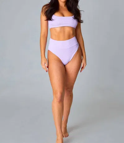 Shop Buddylove Ora Swimsuit In Lavender In Purple