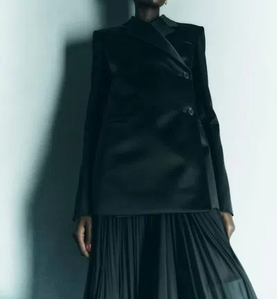 Khaite Otero Jacket In Black In Black