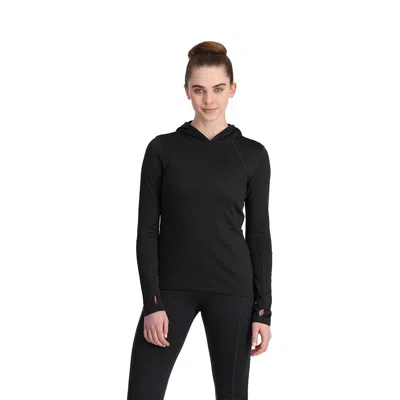 Shop Spyder Womens Charger Hoodie - Black