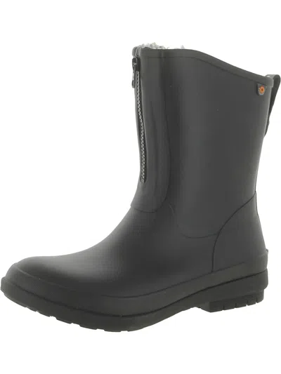 Bogs Amanda Ii Zip-up Waterproof Boot In Black