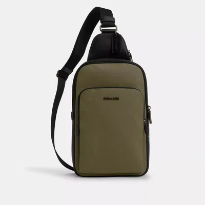 Shop Coach Outlet Ethan Pack In Green