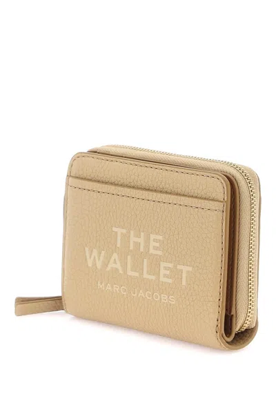 Marc Jacobs Womens Camel Mini Compact Leather Wallet