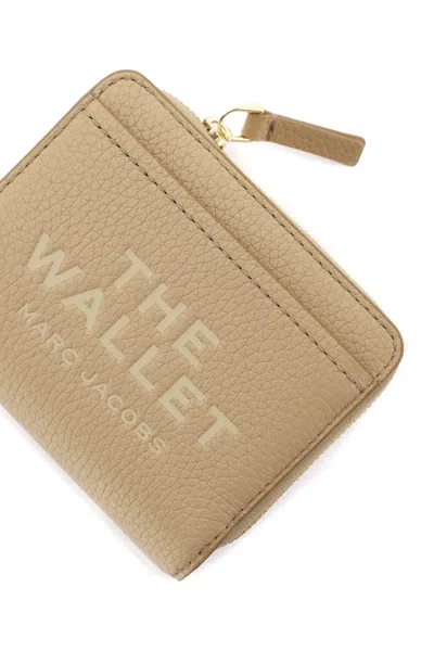 Marc Jacobs Womens Camel Mini Compact Leather Wallet