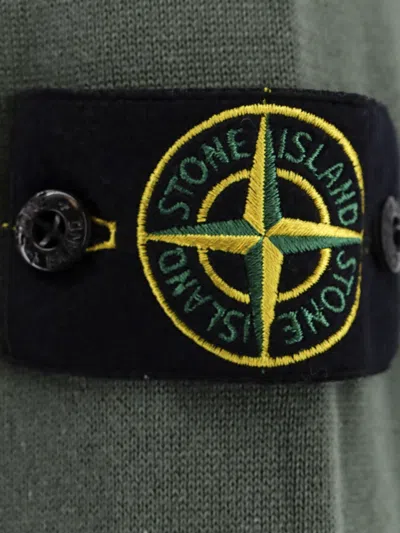 Shop Stone Island Badge Logo Sweater