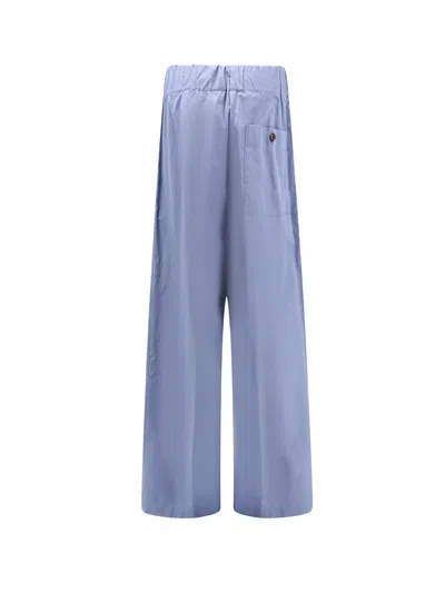 Shop Dries Van Noten Cotton Trouser With Frontal Pinces