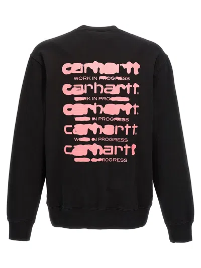 Shop Carhartt Ink Bleed Sweatshirt Black