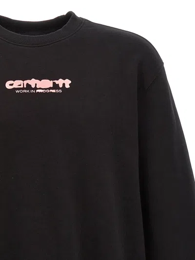 Shop Carhartt Ink Bleed Sweatshirt Black