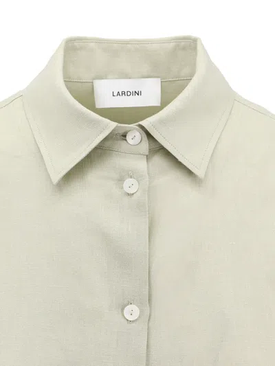 Shop Lardini Linen Shirt