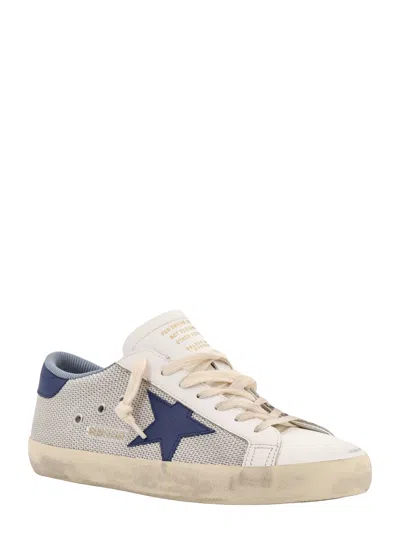 Shop Golden Goose Nylon And Leather Sneakers