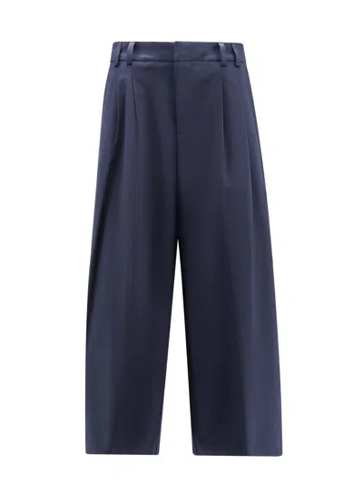Shop Closed Stretch Cotton Trouser With Frontal Pinces