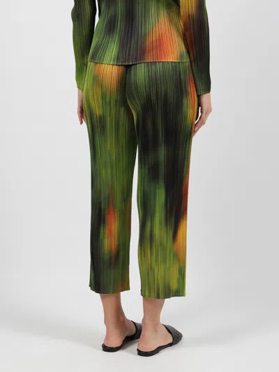 Shop Issey Miyake Turnip & Spinach Trousers