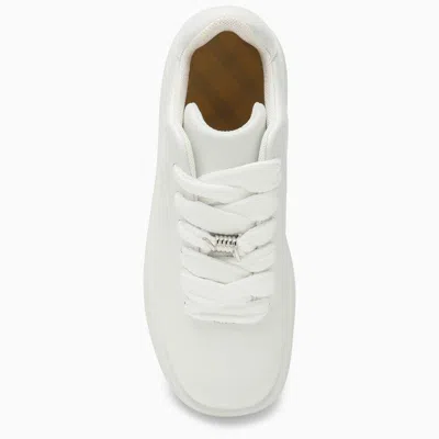 Shop Burberry White Box Sneaker Women