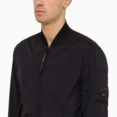 Shop C.p. Company Total Eclipse Lightweight Nylon Jacket Men In Blue