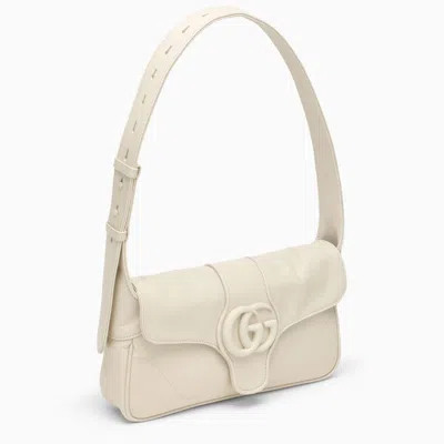 Shop Gucci Aphrodite Small White Shoulder Bag Women