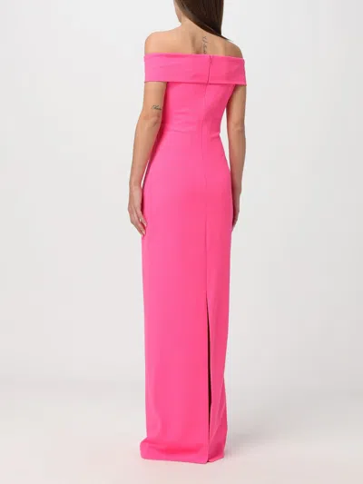 Shop Solace London Dress Woman Fuchsia Woman In Pink
