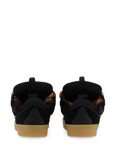 Shop Lanvin Sneaker "curb" In Black