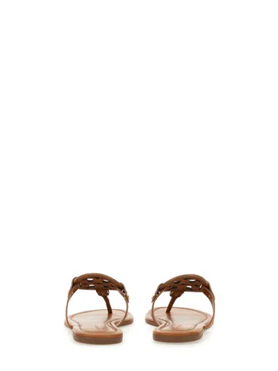 Shop Tory Burch Sandal "miller" In Brown