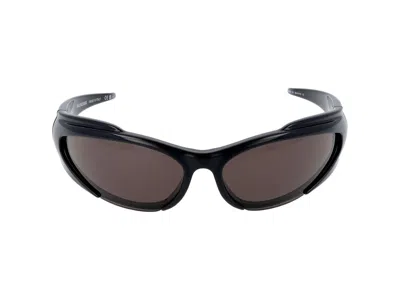 Balenciaga Eyewear In Black Black Grey
