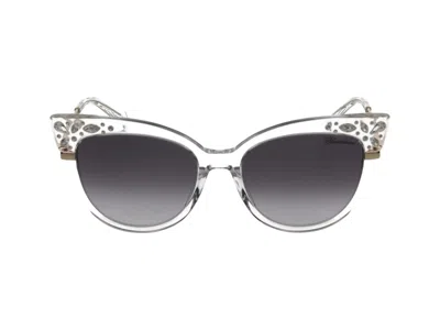 Shop Blumarine Sunglasses In Polished Crystal