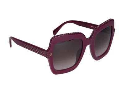 Shop Blumarine Sunglasses In Opaline Violet