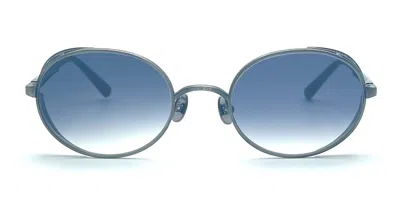 Shop Matsuda Sunglasses In Silver