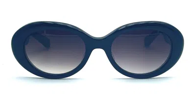 Shop Matsuda Sunglasses In Shiny Black