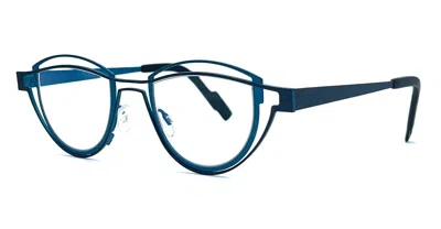 Shop Theo Eyewear Eyeglasses In Blue