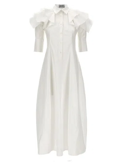 Shop Balossa 'miami' Shirt Dress In White
